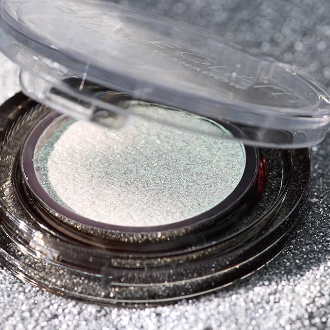 Catrice | Space Glam Chrome Eyeshadow | Duo Chrome, Highly Pigmented, Holographic Shimmer | Vegan & Cruelty Free | Without Parabens & Microplastic Particles (10 | Moonlight Glow)