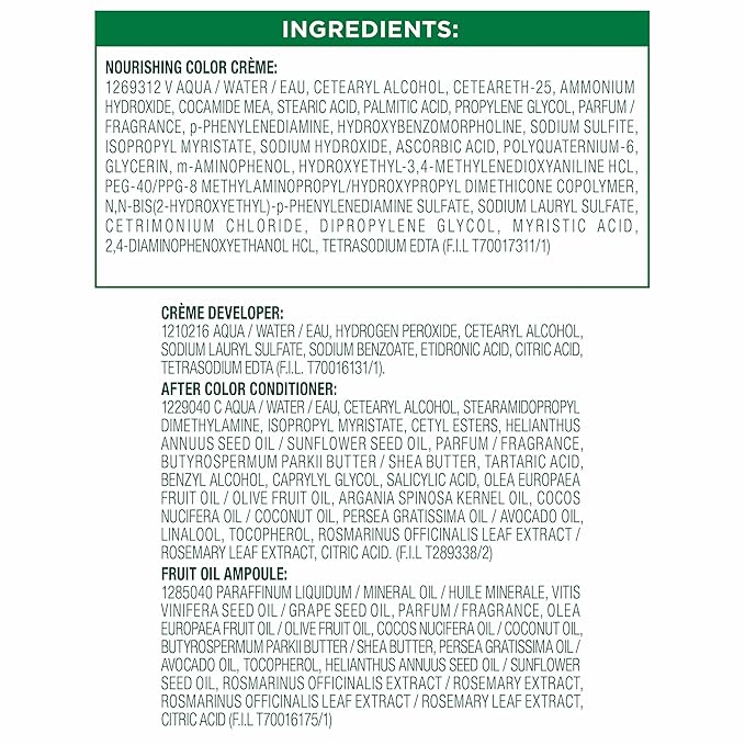 Garnier Nutrisse Ultra Crème Hair Color, Permanent Hair Dye with 100% Gray Coverage, Vegan & Cruelty-Free, 20 Soft Black (Black Tea), 2 Count