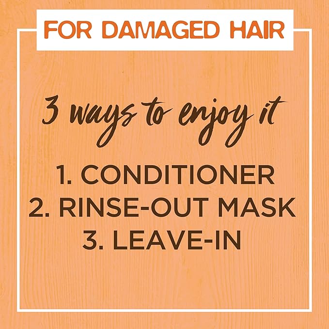 Garnier Ultimate Blends Hair Food Papaya 3-in-1 Damaged Hair Mask Treatment 390ml