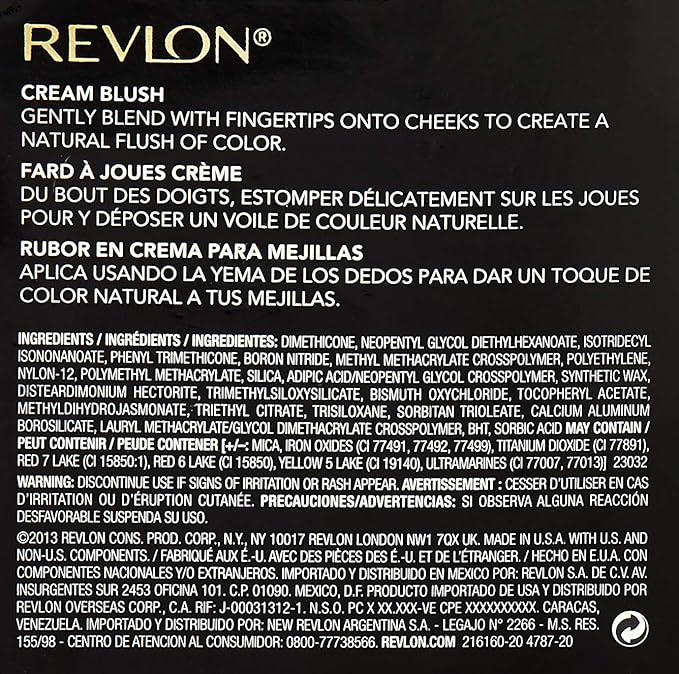 Revlon Photo Ready Cream Blush, Flushed, 0.4 Ounce