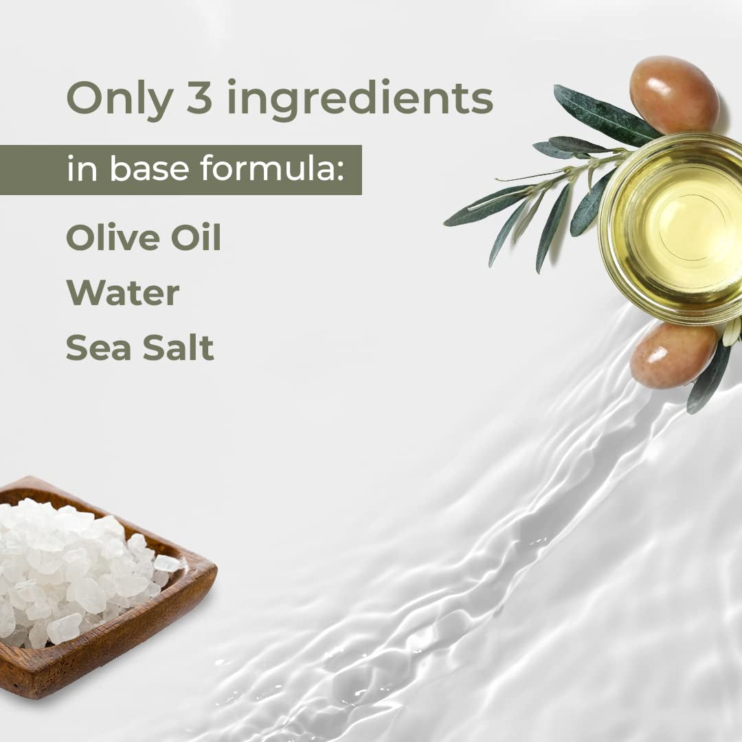 Olive Oil Fragrance Free Bar Soap, Moisturizing Bar Soap, Cruelty Free Vegan Soap, Palm Oil Free, 4 Oz - 3 Count (Pack of 1)