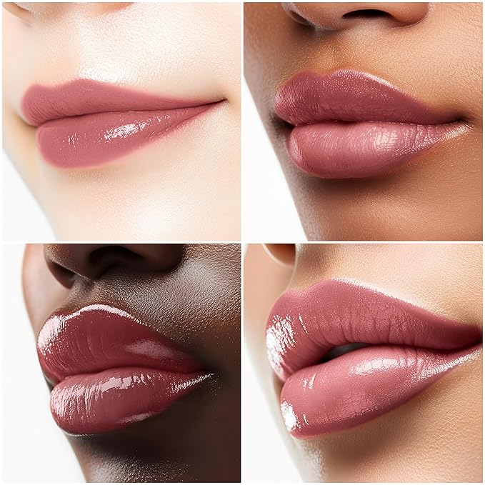 Dolly Beauty Heaven's Kiss Lipstick - Hydrating, Lightweight Pigmented Women's Lipstick - Vegan & Paraben Free - Satin Finish - Rosebud