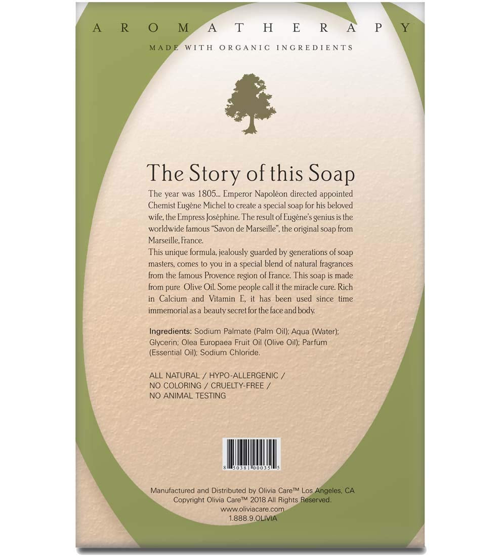 Bath & Body Bar Green Tea Soap 4 Pack Gift Box Organic, Vegan & Natural Contains Olive Oil Repairs, Hydrates, Moisturizes & Deep Cleans Good for Sensitive Dry Skin Made in USA 4 Bars(Pack of 1)