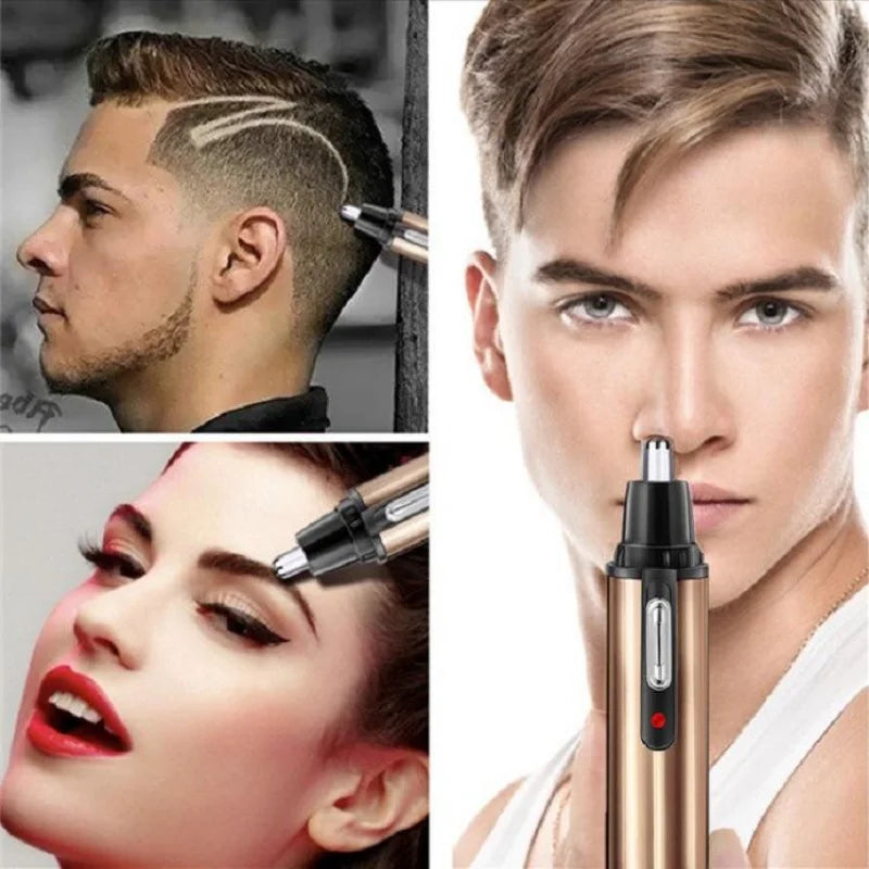 Electric Nose Hair Trimmer Portable Electric Shaving Men'S High Quality USB Charging Automatic Waterproof Mini Nose Hair Remover