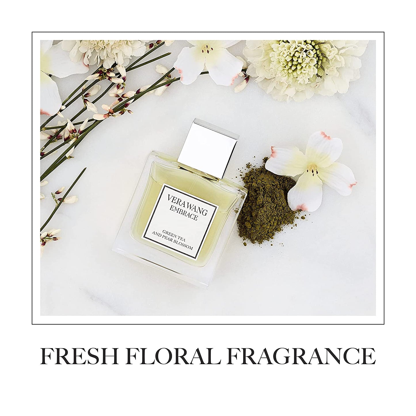 Embrace Green Tea and Pear Blossom Body Mist 8.4 Fl Oz (Pack of 1), Notes of Earthiness, Peony, and Sandalwood, Women'S Fragrance, Long Lasting, Everyday Fragrance