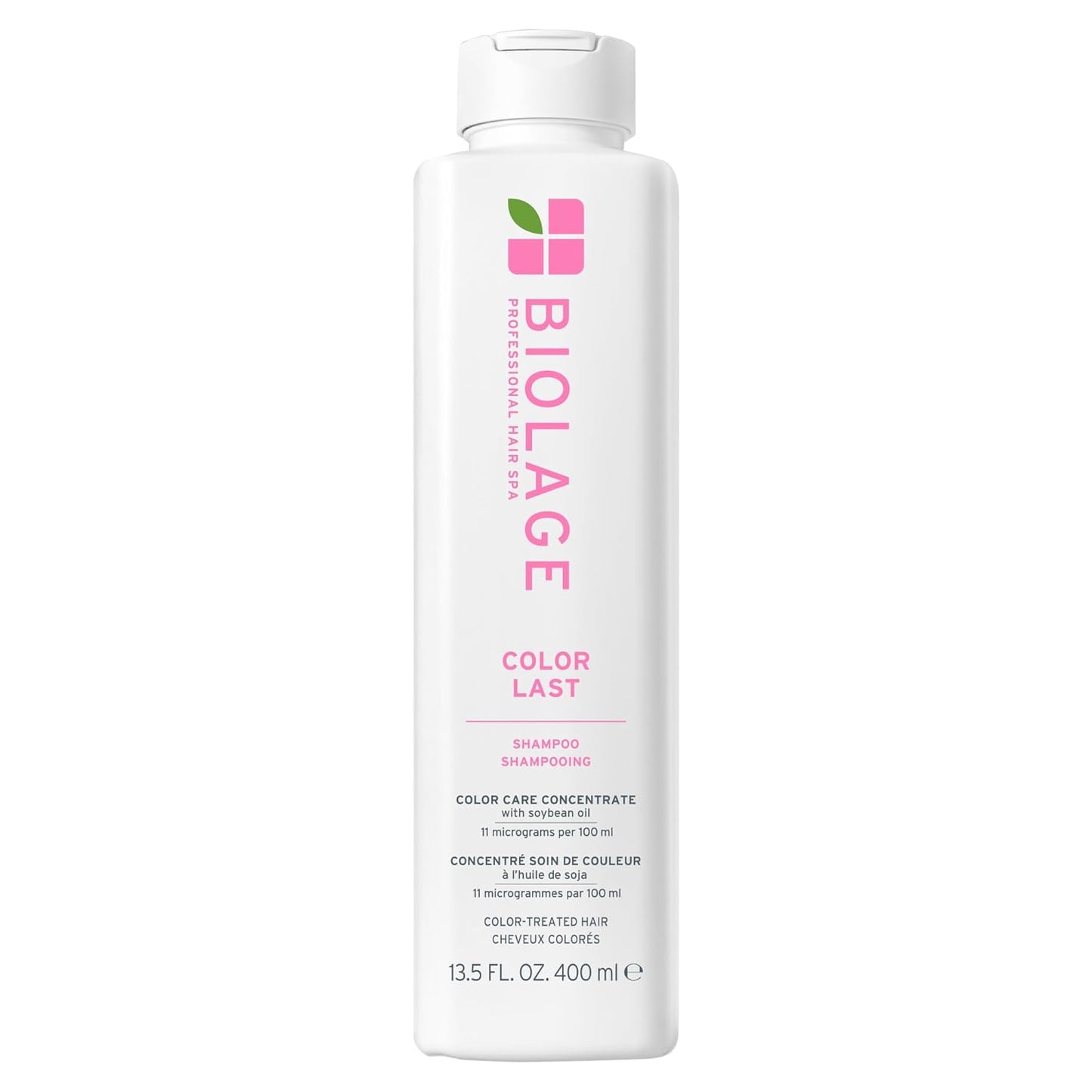 Biolage Color Last Shampoo - for Color-Treated Hair, Nourishes, Hydrates and Preserves Colors, Soybean Oil & Stearic Acid, Paraben & Mineral Oil-Free, Vegan