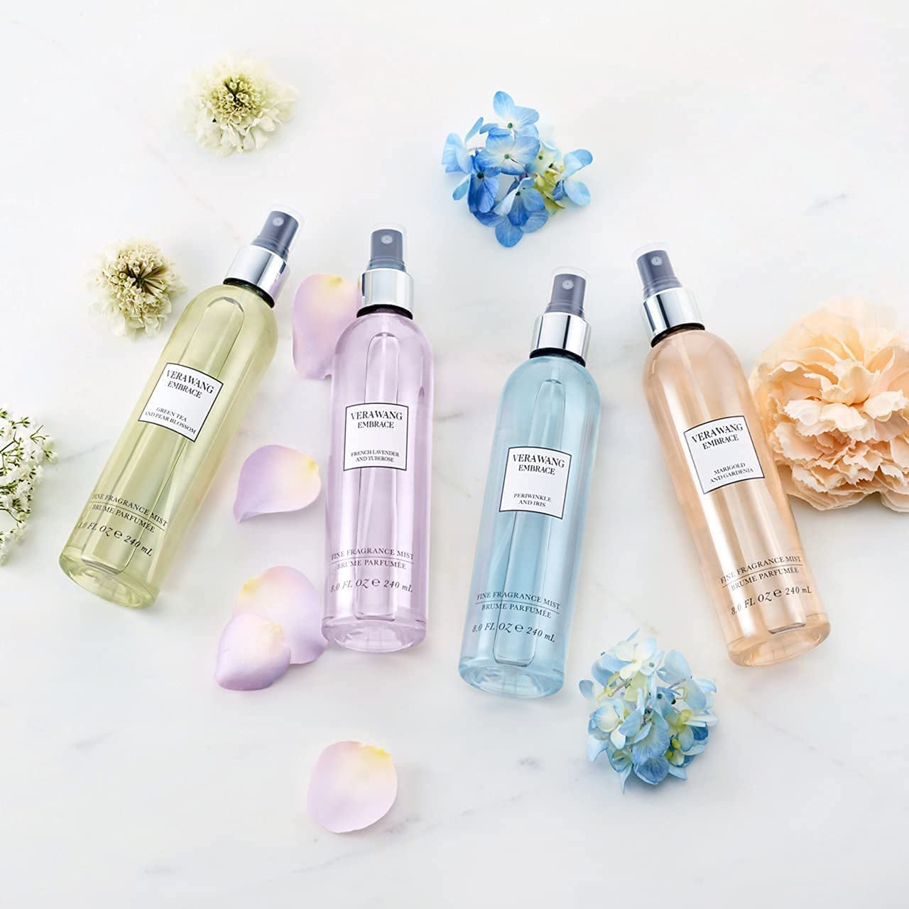 Embrace Green Tea and Pear Blossom Body Mist 8.4 Fl Oz (Pack of 1), Notes of Earthiness, Peony, and Sandalwood, Women'S Fragrance, Long Lasting, Everyday Fragrance