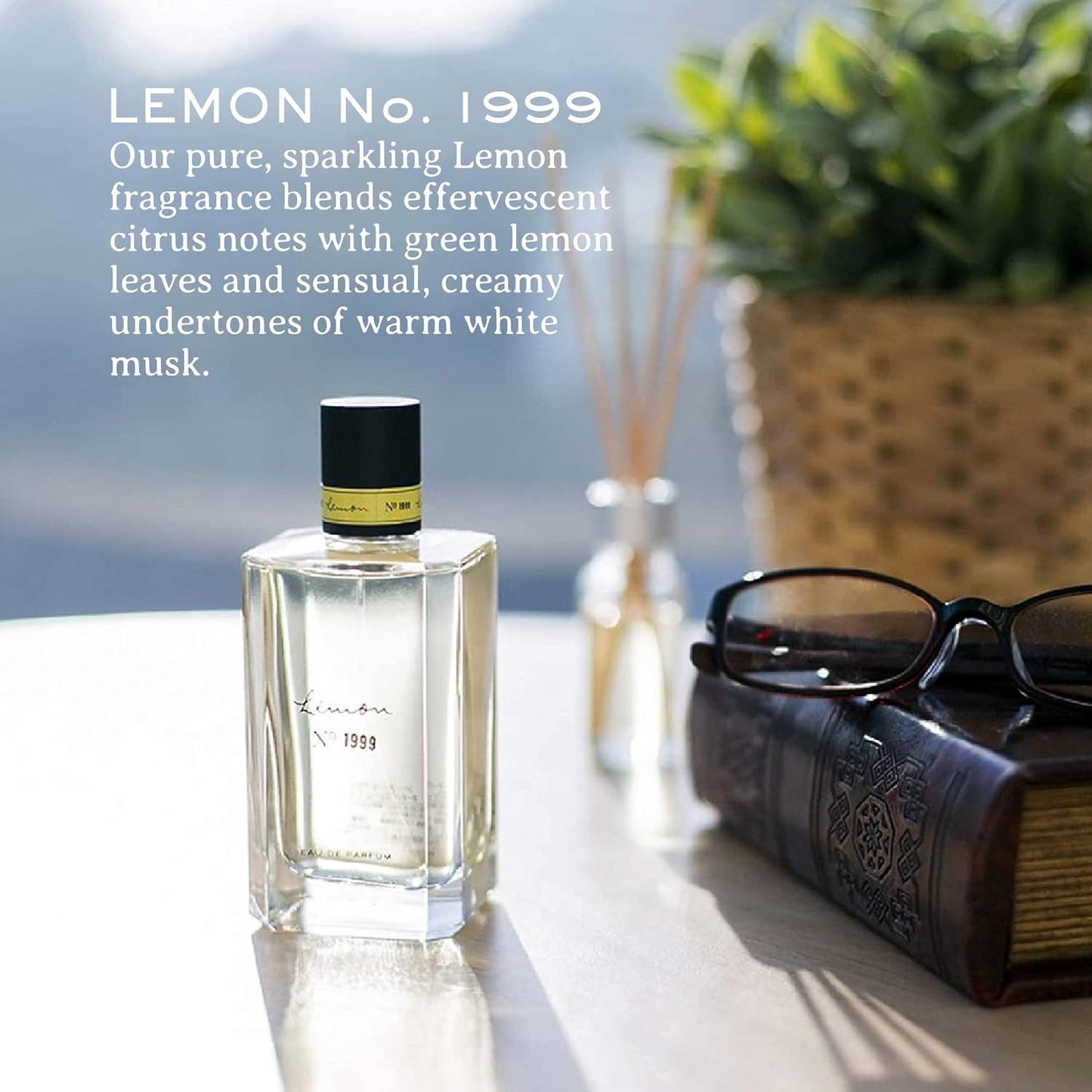 C.O. Bigelow Lemon Eau De Parfum No.1999, Lemon Perfume with Citrus & White Musk, 3.4 Fl Oz., Vegan & Paraben Free Perfumes