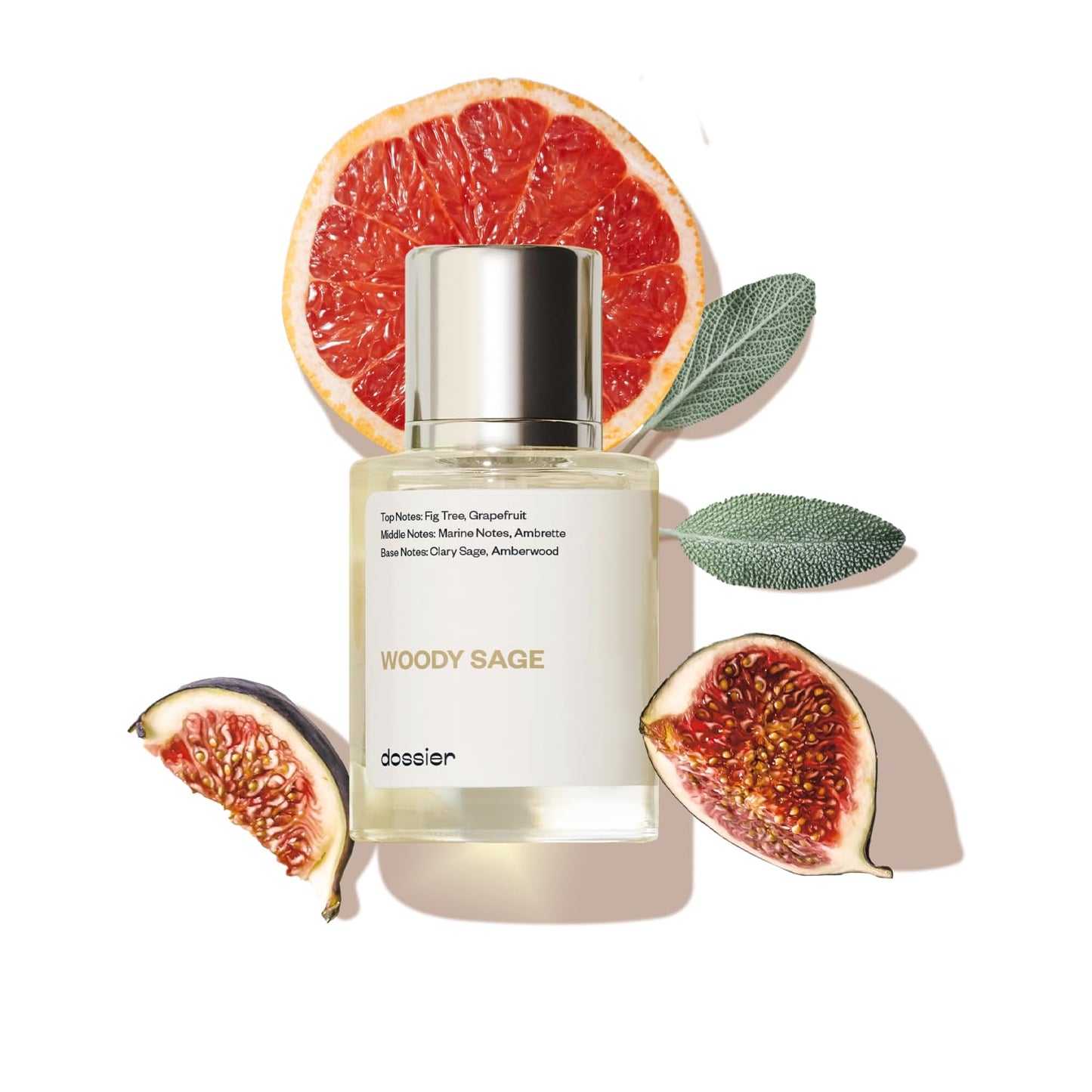 - Woody Sage - Eau De Parfum - Inspired by J.Malone'S Wood Sage & Sea Salt - Perfume Luxury - Pure Infused - Paraben Free - Vegan - for Women Men Unisex - Fragrance 1,70Z (Spray 50Ml)