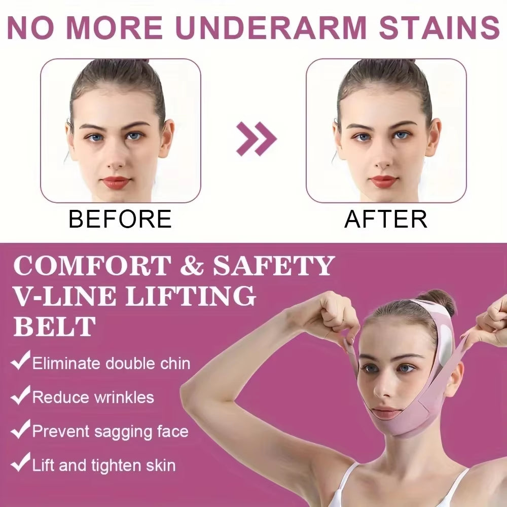 Women Face Slimming Bandage V Line Face Shaper Chin Cheek Lift up Belt anti Wrinkle Band Facial Massager Beauty Skin Care Tools