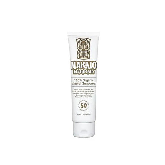 Best Organic Mineral Sunscreen SPF 50 | No White Cast | Visocarino