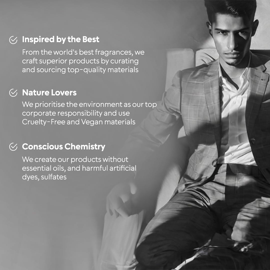 Luxury CEO Man Perfume for Men (3.38 Fl.Oz) | Long-Lasting Men'S Perfume with Lemon, Lavender, Tonka & Agarwood Fragrance for Man | CEO Parfum for Men | Vegan & Cruelty-Free Fragrance