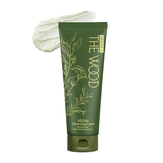 The Wood Vegan Cleansing Foam | Cleans 99.37% Impurities | Vegan Certified (50, Grams)