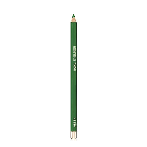 MODE Green Eyeliner Pencil Nourishing Matte Color, Aloe Vera Natural Skincare, Sustainable Wood Eye Liner, Cruelty Free, Vegan, Made in USA