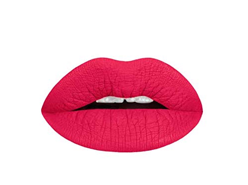 Aromi Magenta Red Matte Liquid Lipstick | Long-lasting, Bright Lip Color for Women, Vegan, Waterproof, Gluten Free (Neon Red)