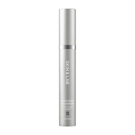 [SKIN&LAB] Bakuchiol Eye Serum with Caffeine, Roll-on Korean Under Eye Serum, Anti-Aging Wrinkle Care for Fine Lines, vegan, cruelty-free (0.5 Fl Oz)