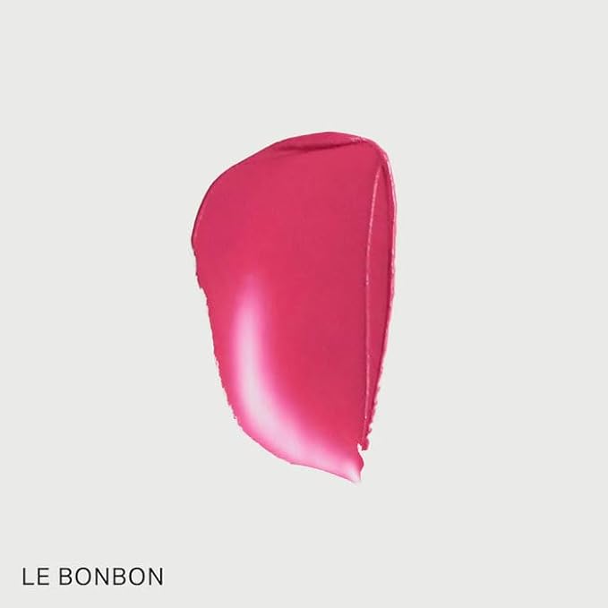 Flush Balm Cream Blush Stick - Fragrance Free, Blendable, Natural Radiant Finish, Buildable Color for Cheeks & Lips - Color: Le BonBon - (bright pink)
