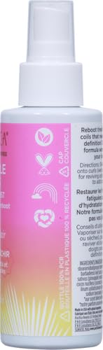 Pacifica Pineapple Curls Refresher Mist-Curl Refresher Spray, with Hyaluronic Acid, Vitamin B5 & Plant Oils, Vegan & Dermatologist Tested Curly Hair Products and Wavy Hair Products-4 Fl Oz(Pack of 2)