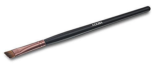 OWLFAVO Makeup Angle Eyeliner Kabuki Brush - Portable Eye Powder Foundation Brush, Beauty Cosmetic Tool for Professional and Travel