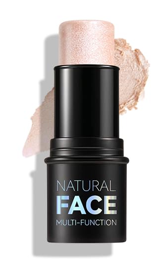 Natural Blush Stick for Cheeks & Lips - Creamy, Buildable, Vegan Makeup ，Long-Lasting, Easy Blend, Travel-Friendly (02)