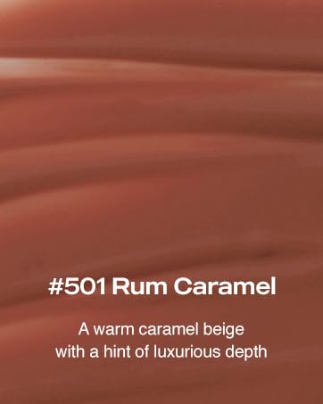HAPA KRISTIN Gleam Glow Lip and Cheek Tint, Hydrating Korean Cream Blush with Long-Lasting Wear, Buildable with Radiant Finish, Rum Caramel 501, 0.15 oz