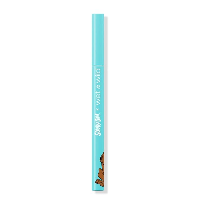 wet n wild Scooby Doo Old School Swag Shimmer Liquid Eyeliner – Glitter-Infused Formula for Bold Eye Looks, Easy Glide Precision Tip, Cruelty-Free & Vegan - Zoinks
