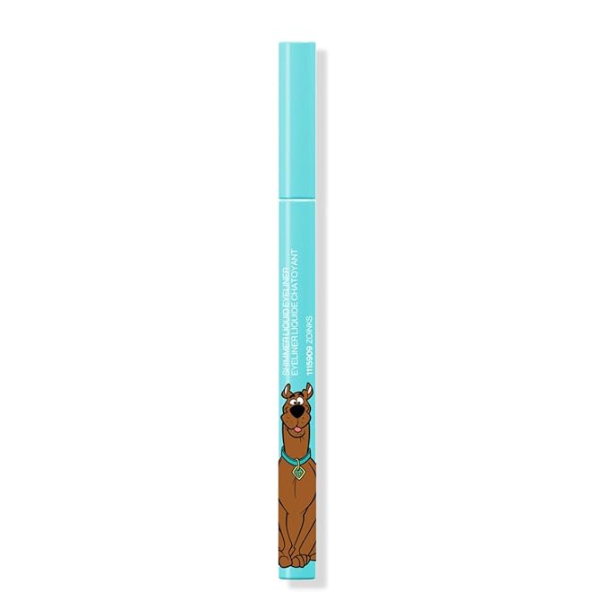 wet n wild Scooby Doo Old School Swag Shimmer Liquid Eyeliner – Glitter-Infused Formula for Bold Eye Looks, Easy Glide Precision Tip, Cruelty-Free & Vegan - Zoinks