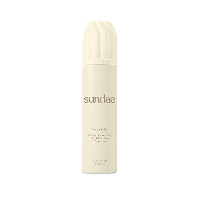 sundae Whipped Shower Foam Very Vanilla Foaming Body Wash 8.9 fl oz, 265ml
