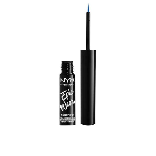 NYX PROFESSIONAL MAKEUP Epic Wear Liquid Liner, Long-Lasting Waterproof Eyeliner - Sapphire
