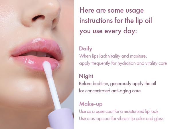 Dr.Ceuracle Vegan Active Berry Lip Oil - Moisturizing Lip Gloss for Dry, Chapped Lips, Long-Lasting Glow, Korean Skincare for Stocking Stuffers (4.5ml / 0.15 fl. oz.)