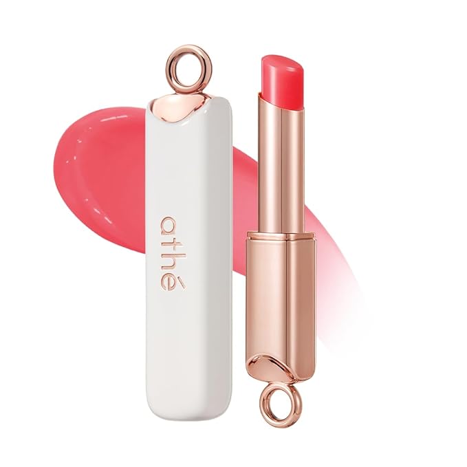 athé Authentic Lip Balm – Tinted, Moisturizing & Plumping, Long-Lasting Color, Non-Sticky, Vegan & Cruelty-Free