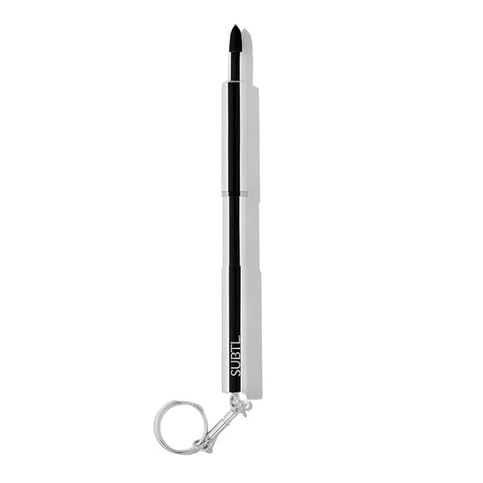 Subtl Beauty Retractable Lip Brush – Sleek, Travel Lip Brush Keychain for Precise Application