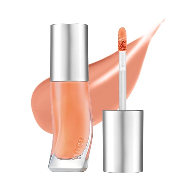 TPSY Juicy Flush Blush (04 Hazy Peach) – Hydrating Liquid Blush for Cheeks, Buildable Formula, Soft & Smooth Finish, Blurring Effect, Peach Coral, Vegan