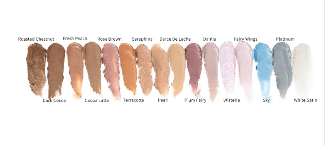 Lauren Brooke Cosmetiques Cream Eyeshadow | Natural Organic, Richly Pigmented Eye Makeup, Creme Eyeshadow For Women (Dulce De Leche (Matte))