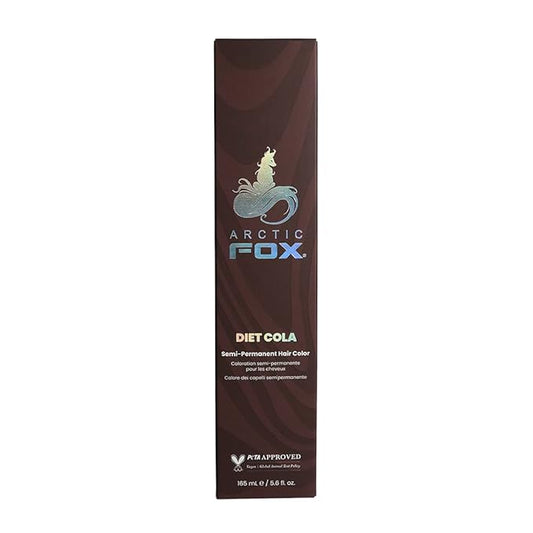 Arctic Fox Semi-Permanent Hair Dye, Vegan & Cruelty-Free, Diet Cola, Ammonia-Free, Conditioning Formula, For All Hair Types, DIY Color, 5.6 fl oz