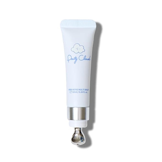 Vegan Multi Balm With Shea Butter, Squalane, Ceramide, Fragance-Free, Beeswax-Free, Petrolatum-Free, Cruelty-Free, Best for Dry, Chapped Lips And Skin. 0.34fl. oz. (Untinted)