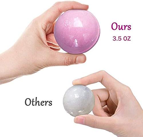 Bath Bombs for Women Gift Set. 12 Fizzy Handmade Shea Butter Essential Oil Bath Bombs for Mom & Wife. Gift for Women & Men.