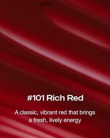 Hapa Kristin Gleam Glow Lip and Blush | a Classic, Vibrant Red that brings a Fresh, Lively Energy | perfectly pairs with Hapa Kristin Colored Contacts, 0.148 Oz (4.2g) (Rich Red 101, one)