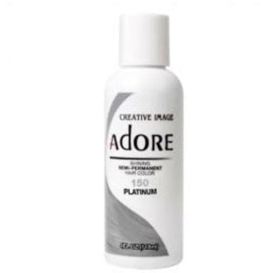 Adore Semi Permanent Hair Color (155 Titanium) | Vegan & Cruelty-Free Grey Hair Dye | No Ammonia, No Peroxide, No Alcohol | 4 Fl Oz