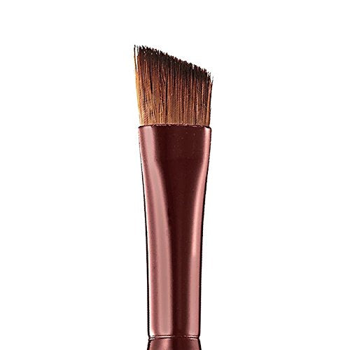 OWLFAVO Makeup Angle Eyeliner Kabuki Brush - Portable Eye Powder Foundation Brush, Beauty Cosmetic Tool for Professional and Travel