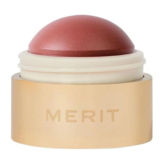 Flush Balm Cream Blush Stick - Fragrance Free, Blendable, Natural Radiant Finish, Buildable Color for Cheeks & Lips - Color: Cheeky - (Cool Pink)