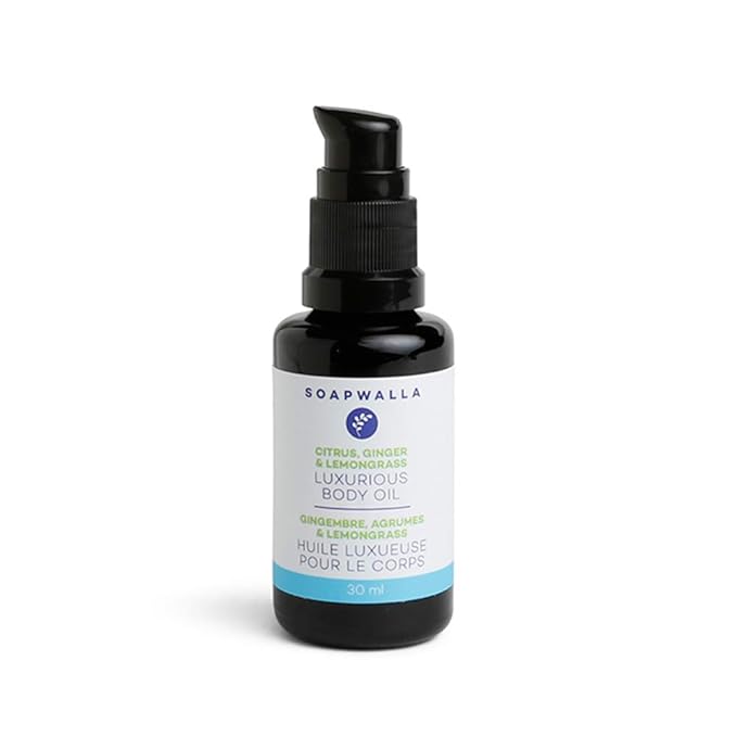 Soapwalla - Organic/Vegan Luxurious Body Oil Travel-Size (1 oz / 30 ml)