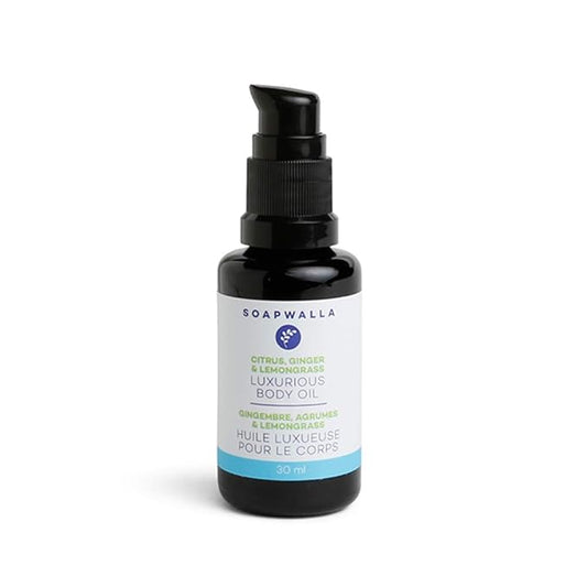 Soapwalla - Organic/Vegan Luxurious Body Oil Travel-Size (1 oz / 30 ml)