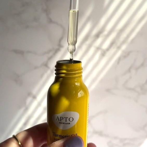 APTO Turmeric Oil w/Rosemary: Brightening & Moisturizing Facial Oil for Skin that's Glassy, Plump & Glowing, 2 fl. oz.
