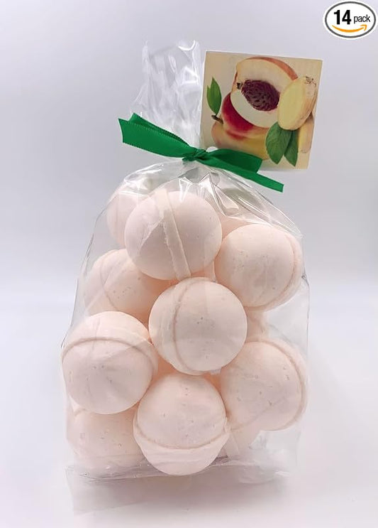 Bath Bombs 14 Set 1 oz/ea, Natural & Organic, USA Handmade | Aromatic Bath Fizzies, Stress Relief | Nourishing, Shea & Coco Butter | Vegan & Cruelty-Free - Monkey Farts