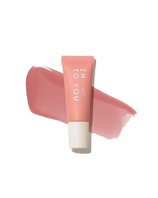 INTO YOU Liquid Blush for Cheeks, Water Sense Evolves into Soft Fog Powder Blush Matte and Natural finish, Light and Comfortable Creamy to Hold Makeup, Chill Pink(A03)