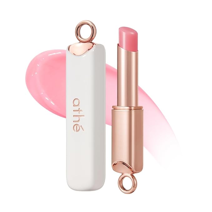 athé Authentic Lip Balm – Tinted, Moisturizing & Plumping, Long-Lasting Color, Non-Sticky, Vegan & Cruelty-Free