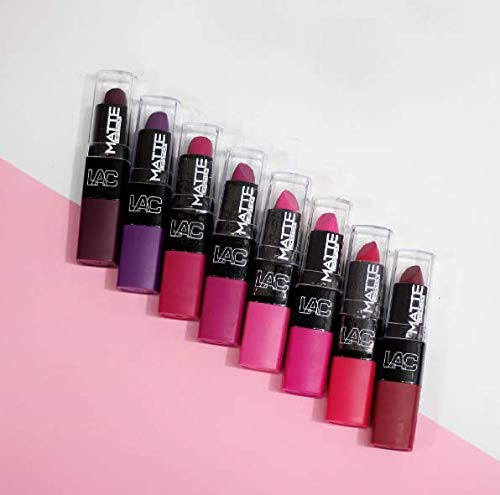 L.A. COLORS Matte Lipstick, Mysterious CML471 (Pack of 2)
