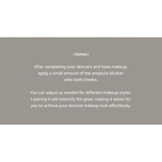 House of Hur Moist Ampoule Blusher, Buildable Water-based Formula, Infused with over 50% moisture essence, no tackiness, long-lasting moisture, weightless feel (03 Rose Brown, 20ml)