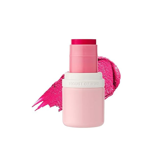 House of Hur Every Cheek Blush | Hydrating Moisture Blush Stick | Super Food Extracts | 0.23 Oz (5 Colors) (Mad for Fuschia)
